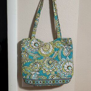 Vera Bradley Peacock Paisley Shoulder Hand Bag Purse